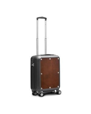 E-LUX - Kabinentrolley aus Polycarbonat und Leder