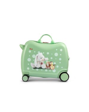 SWEET PAL - Kinderkoffer zum Draufsitzen Mit 4 Rollen