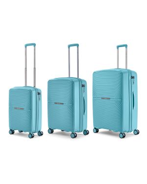 COSMO II - Set de 3 maletas trolley expandibles de 4 ruedas