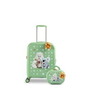Set Viaggio Sweet Pal Trudi: Trolley Cabina + Beauty Case