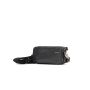 SQUADRA - Astuccio Pelle e Nylon 3 Zip-Nero