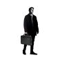 SQUADRA - Borsa Business 2 Manici 1 Comparto Pelle e Nylon