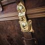 VINTAGE HOME - Schatztruhe aus Leder-Braun